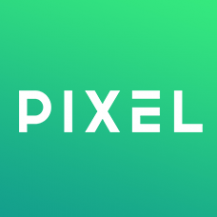 Логотип компании Школа программирования и робототехники для детей Пиксель